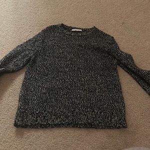 Black and White Ann Taylor Sweater